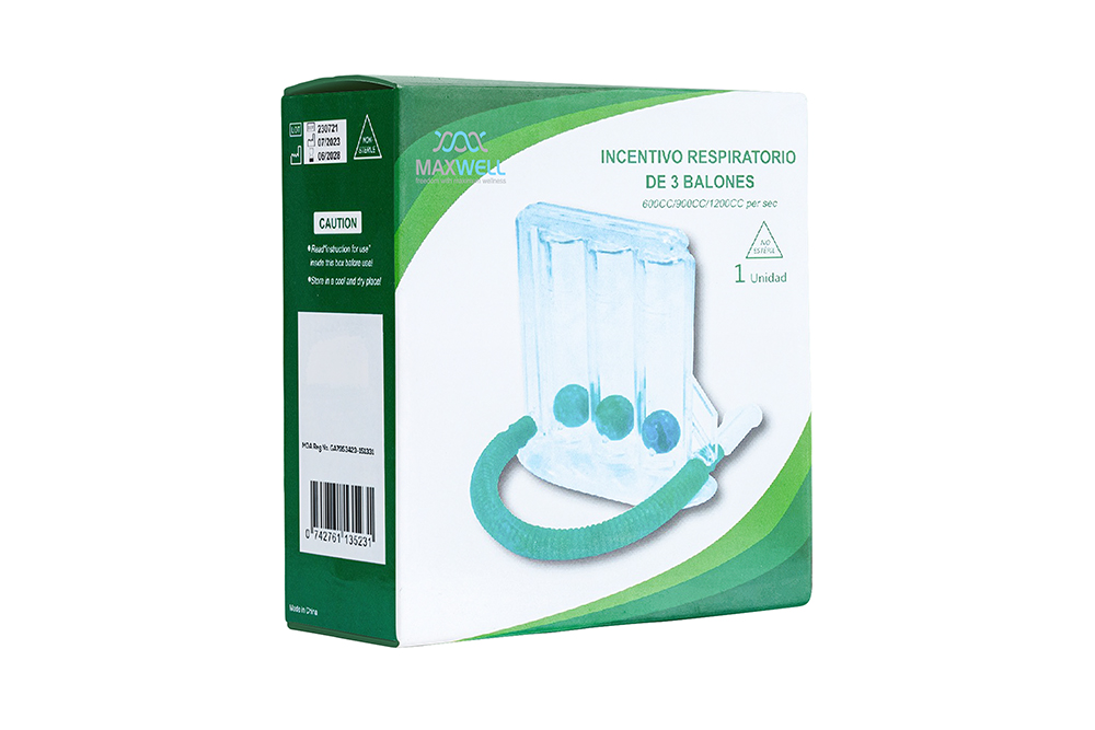 3-Ball Incentive Spirometer Triball Lung Trainer-2