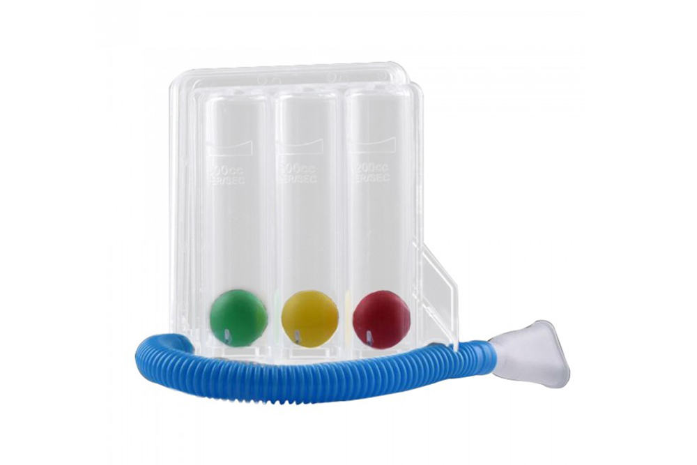 3-Ball Incentive Spirometer Triball Lung Trainer-3